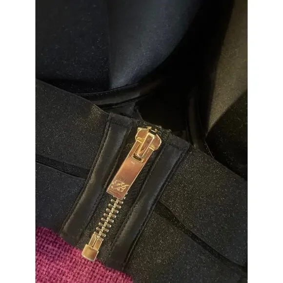 HONEY BIRDETTE Blair Bra Black NWT Size 32DD 32E Padded Bralette Bustier Corset - Picture 6 of 8